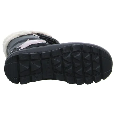 SUPERFIT Mädchen Winterstiefel Mädchen-Snowboot Membrane Schwarz Textil SUPERFIT Mädchen Winterstiefel Mädchen-Snowboot Membrane Schwarz Textil