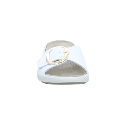 IMAC Pantolette Weiss Leder IMAC Pantolette Weiss Leder