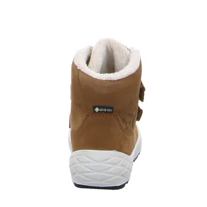 SUPERFIT Baby-Boot Kleinkinder-Winter-Bottine Cognac Textil 