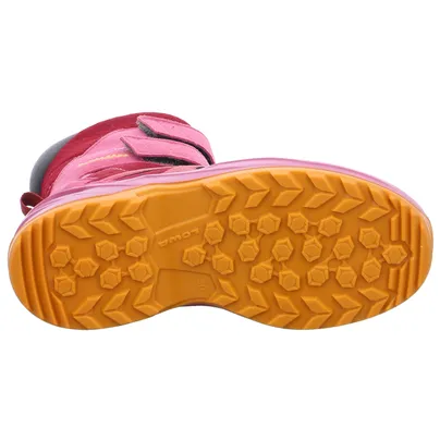 LOWA Mädchen Winterstiefel Kleinkinder-Snowboot  Membran Pink Synthetik 