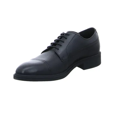 GEOX Halbschuh-City Schwarz Leder GEOX Halbschuh-City Schwarz Leder