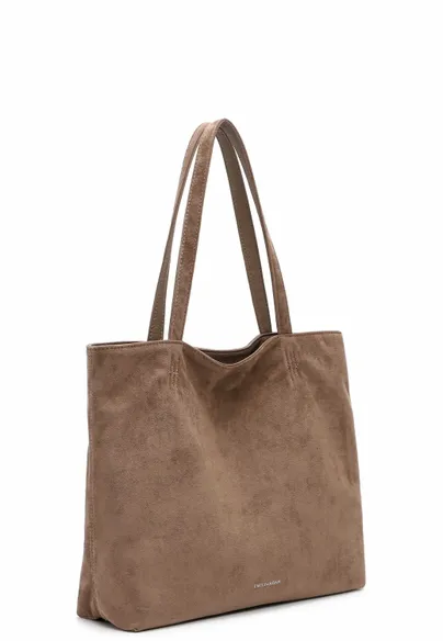EMILY & NOAH mit Bag in Bag und reversibel Shopper Taupe Lederimitat EMILY & NOAH mit Bag in Bag und reversibel Shopper Taupe Lederimitat