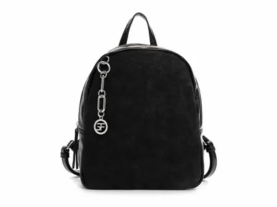 SURI FREY Rucksack Schwarz Lederimitat SURI FREY Rucksack Schwarz Lederimitat