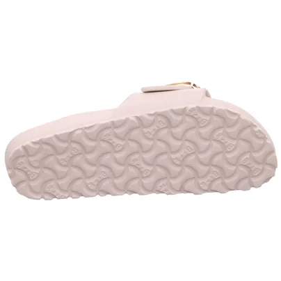 BIRKENSTOCK Badeschuh Offwhite Lederimitat 