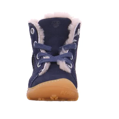 PEPINO Bottine Unisex Kleinkinder-Winter-Bottine Blau Leder PEPINO Bottine Unisex Kleinkinder-Winter-Bottine Blau Leder