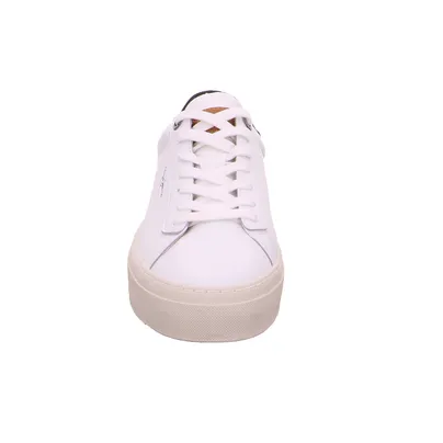 PEPE JEANS Halbschuhe Sneaker Weiss Leder PEPE JEANS Halbschuhe Sneaker Weiss Leder