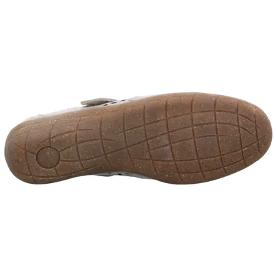 VAN DER LAAN Comfort-Ballerina Beige Leder VAN DER LAAN Comfort-Ballerina Beige Leder