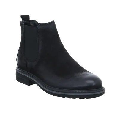 LUCA BENINI Western Schwarz Leder LUCA BENINI Western Schwarz Leder