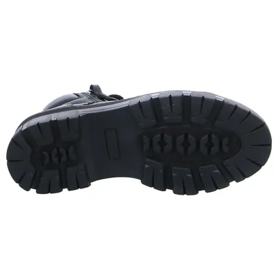 SCHUHENGEL Boot Schwarz Leder SCHUHENGEL Boot Schwarz Leder