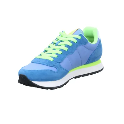 SUN68 Halbschuhe Sneaker Stoff Blau Textil SUN68 Halbschuhe Sneaker Stoff Blau Textil