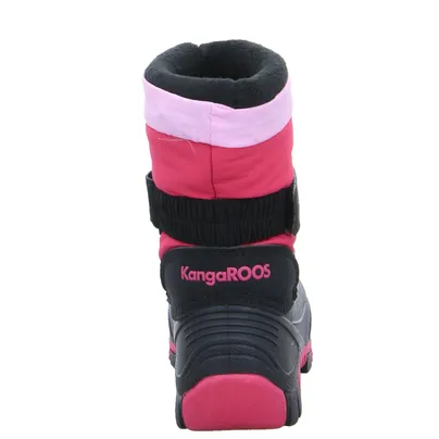 KANGAROOS Schneestiefel Kinder-Snowboot Pink Synthetik 