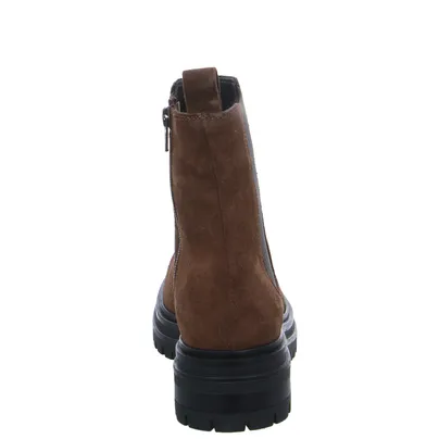 SCHUHENGEL mit 100% Wollfutter Boot Dunkelbraun Leder 