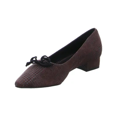 PETER KAISER Pumps Braun Leder 