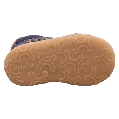PEPINO Bottine Lauflernschuh Blau Leder PEPINO Bottine Lauflernschuh Blau Leder