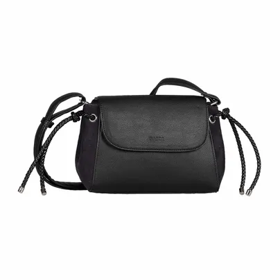 GABOR Handtasche mit Überschlag Schwarz Lederimitat GABOR Handtasche mit Überschlag Schwarz Lederimitat