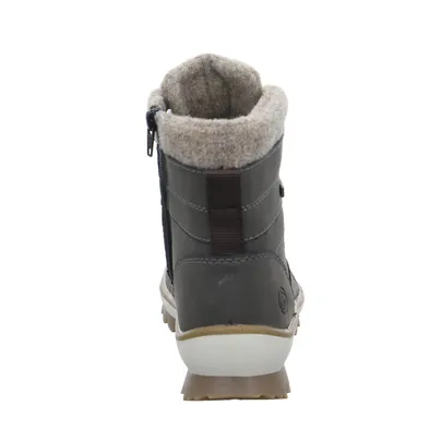 REMONTE mit TEX Membrane Comfort-Snowboot Taupe Leder REMONTE mit TEX Membrane Comfort-Snowboot Taupe Leder