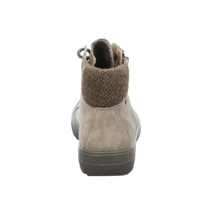 LEGERO mit Gore-Tex Membrane Mid Cut Sneaker Taupe Leder 