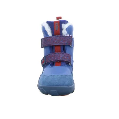 AFFENZAHN Affenzahn Kleinkinder-Snowboot Membran Blau Leder AFFENZAHN Affenzahn Kleinkinder-Snowboot Membran Blau Leder