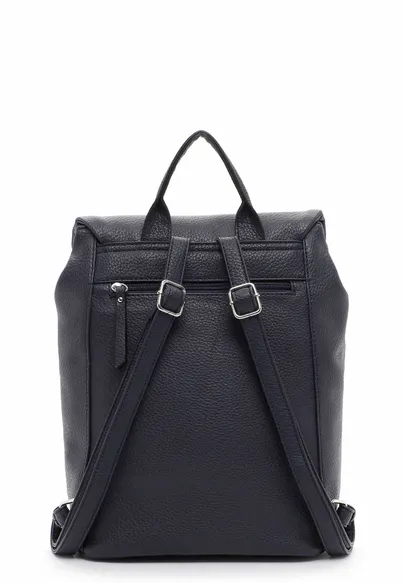 RUE68 Rucksack Blau Lederimitat RUE68 Rucksack Blau Lederimitat
