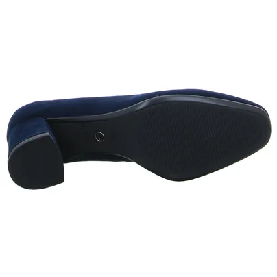 TAMARIS Pumps Blau Leder 
