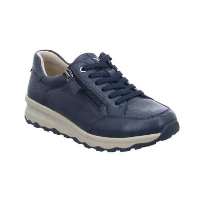 CAPRICE Comfort-Schnürer Navy Leder 