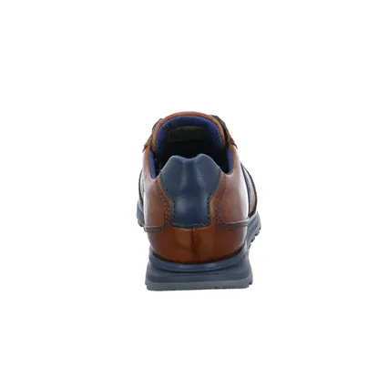 BUGATTI SHOES Halbschuhe Sneaker Cognac Leder BUGATTI SHOES Halbschuhe Sneaker Cognac Leder