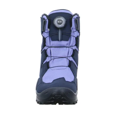 LOWA Winterstiefel Mädchen-Snowboot Membrane Navy Textil 