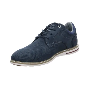 MUSTANG Halbschuh-City Blau Lederimitat MUSTANG Halbschuh-City Blau Lederimitat