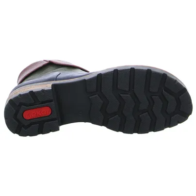 RIEKER Stiefel Blau Lederimitat RIEKER Stiefel Blau Lederimitat