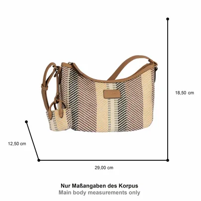GABOR Sommertasche Beige Textil GABOR Sommertasche Beige Textil