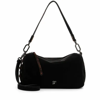 SURI FREY Henkeltasche Schwarz Lederimitat SURI FREY Henkeltasche Schwarz Lederimitat