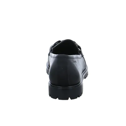 TAMARIS Slipper Schwarz Leder TAMARIS Slipper Schwarz Leder