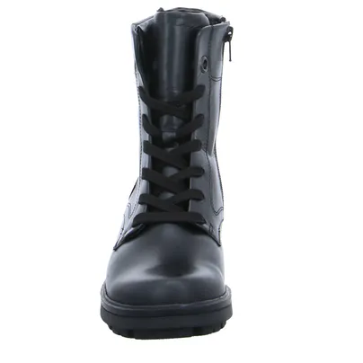 GABOR Stiefelette Schwarz Leder 