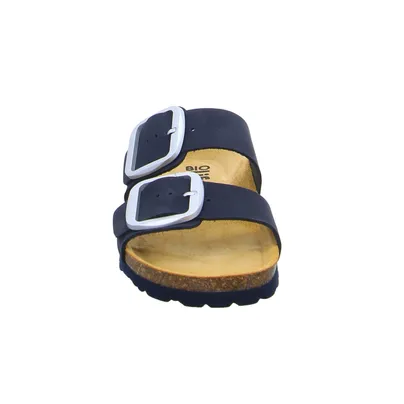 BIOLife Buckle 12326/Plata Nac Bio-Fussbett Navy Leder BIOLife Buckle 12326/Plata Nac Bio-Fussbett Navy Leder