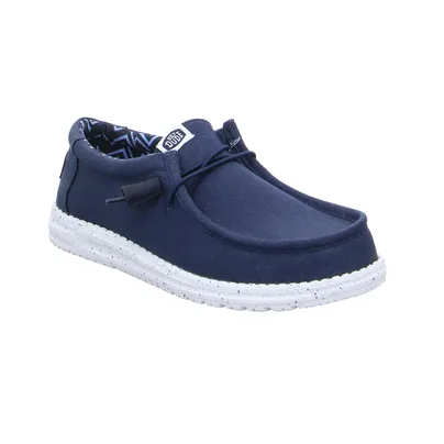 HEY DUDE Halbschuh Blau Textil 