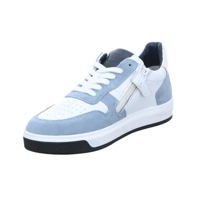 GATTINO Sneaker Jungen-Halbschuh Binder Blau Leder GATTINO Sneaker Jungen-Halbschuh Binder Blau Leder