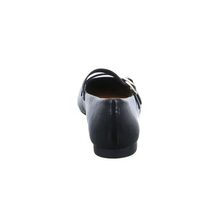 TAMARIS Ballerina Schwarz Leder 