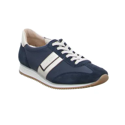 PAUL GREEN Sneaker Blau Leder 