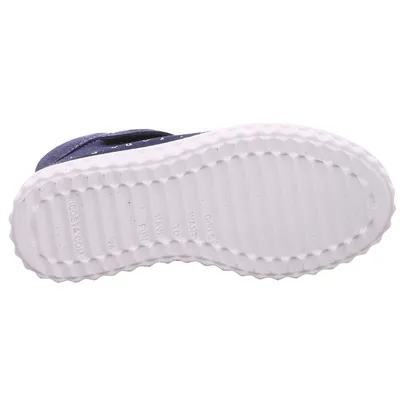 PEPINO Bottine Kleinkinder-Halbschuh Klett Dunkelblau Textil PEPINO Bottine Kleinkinder-Halbschuh Klett Dunkelblau Textil