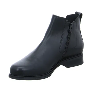 GABOR Boot Schwarz Leder 
