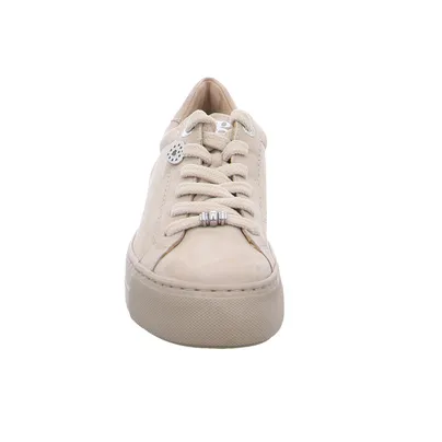 PAUL GREEN Sneaker Beige Leder 