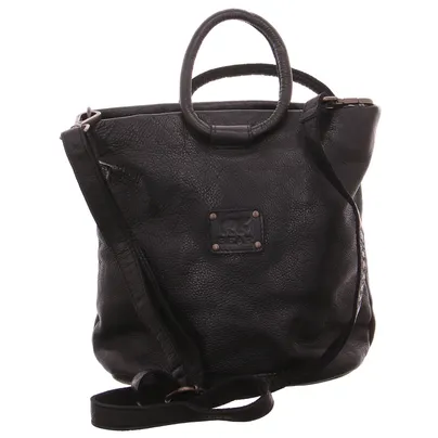 BEAR DESIGN Beuteltasche Schwarz Leder BEAR DESIGN Beuteltasche Schwarz Leder