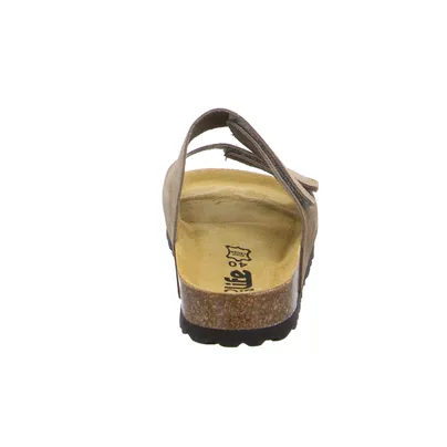 BIOLife Bio-Mûles Taupe Leder BIOLife Bio-Mûles Taupe Leder