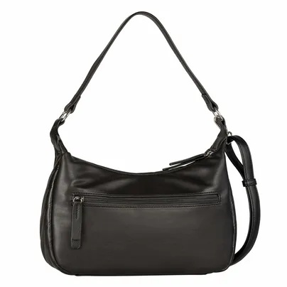 TOM TAILOR Henkeltasche Schwarz Lederimitat TOM TAILOR Henkeltasche Schwarz Lederimitat
