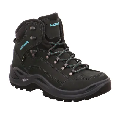 LOWA Gore-Tex Wander- Bergschuh Damen Grau Leder LOWA Gore-Tex Wander- Bergschuh Damen Grau Leder