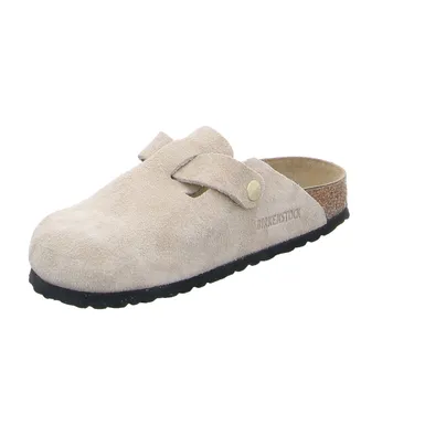 BIRKENSTOCK Pantolette Beige Leder 