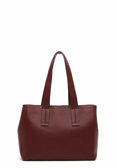 EMILY & NOAH Shopper Bordeau Lederimitat EMILY & NOAH Shopper Bordeau Lederimitat