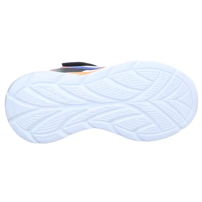 SKECHERS Sneaker Kleinkinder-Halbschuh Klett Multicolor Textil 