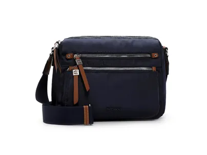 EMILY & NOAH Umhängetasche Blau Textil EMILY & NOAH Umhängetasche Blau Textil