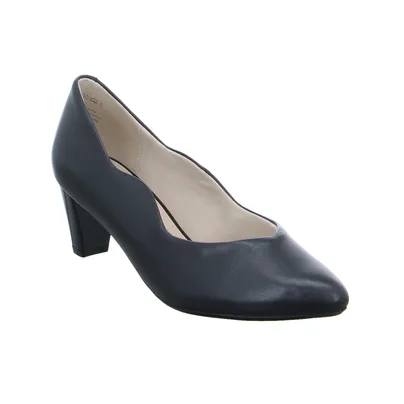 CAPRICE Pumps Schwarz Leder 